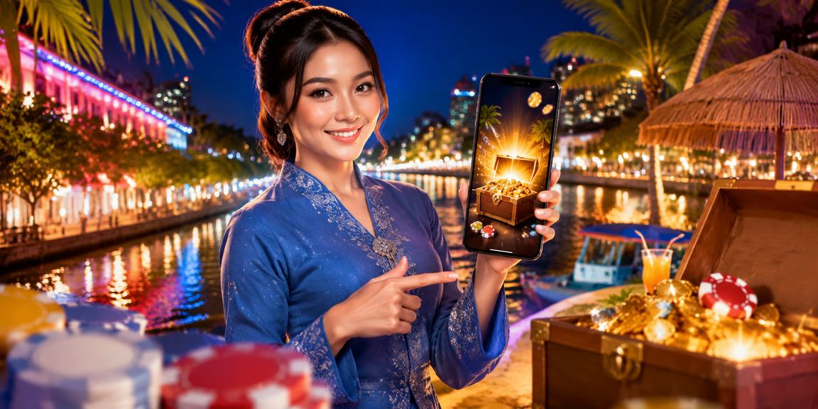 Pengguna Melaka buat deposit dalam pakaian baju kurung gaya tempatan